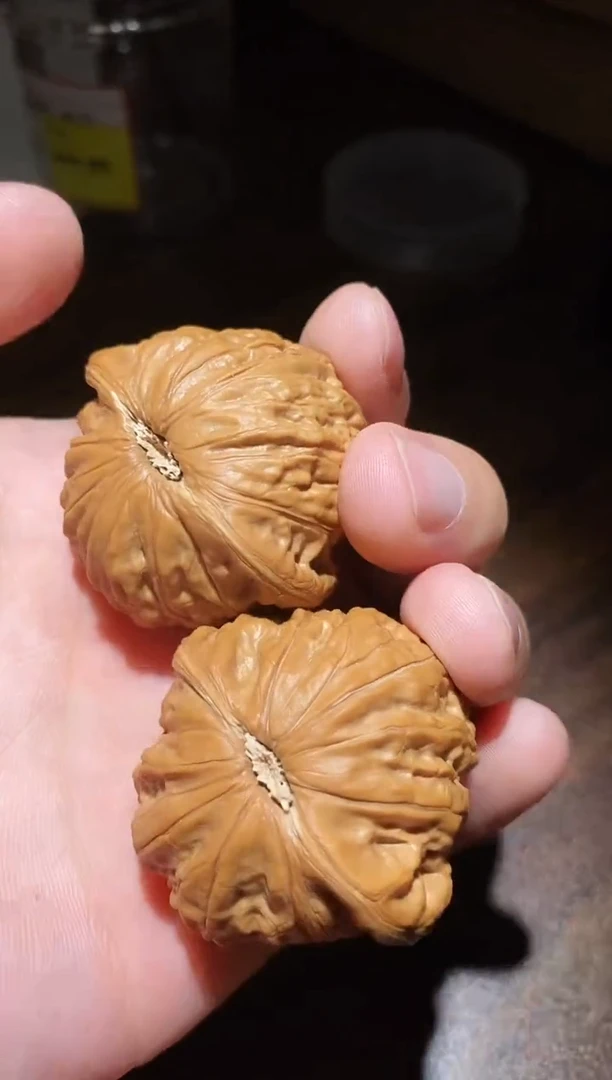 文玩核桃把件醐微修打底铁锤41