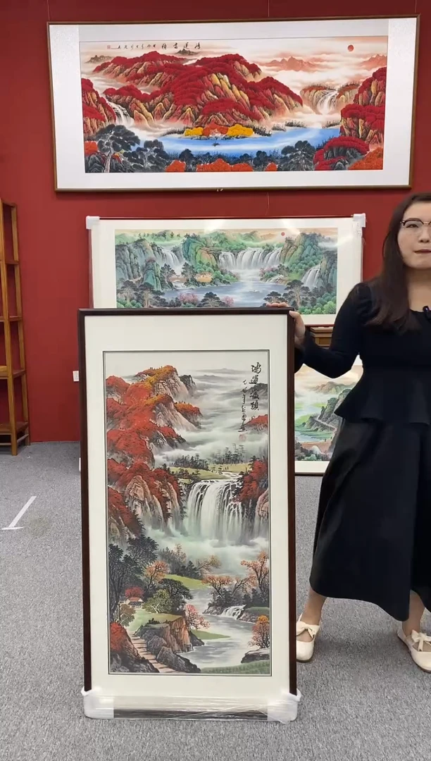 国画鸿运当头125*65