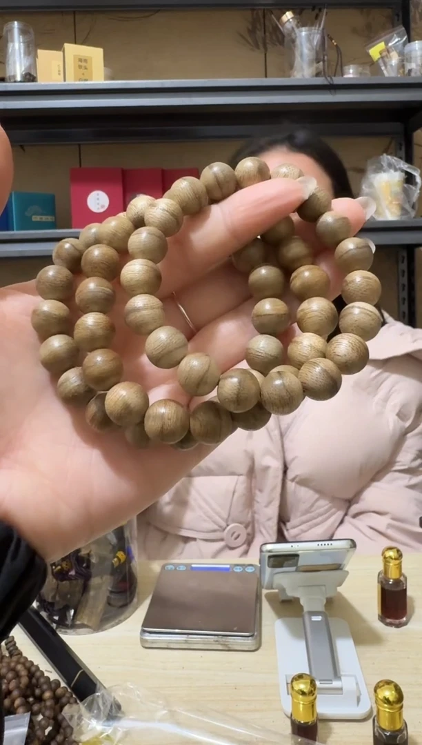 【闪购商品】沉香手串富国岛野料手串多样性发一条卡11