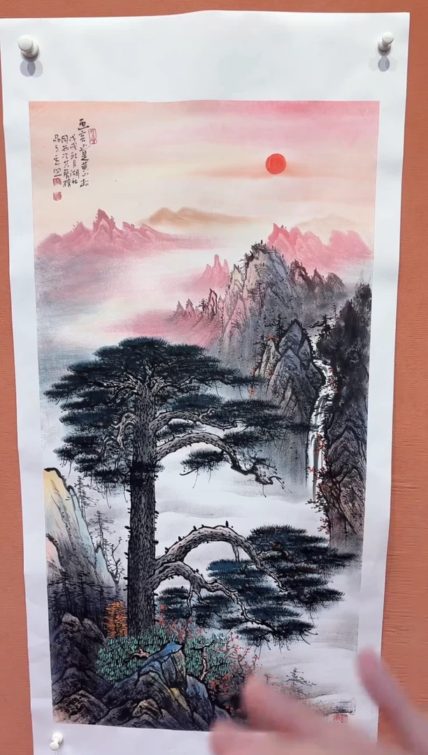 国画师立照老师国画作品