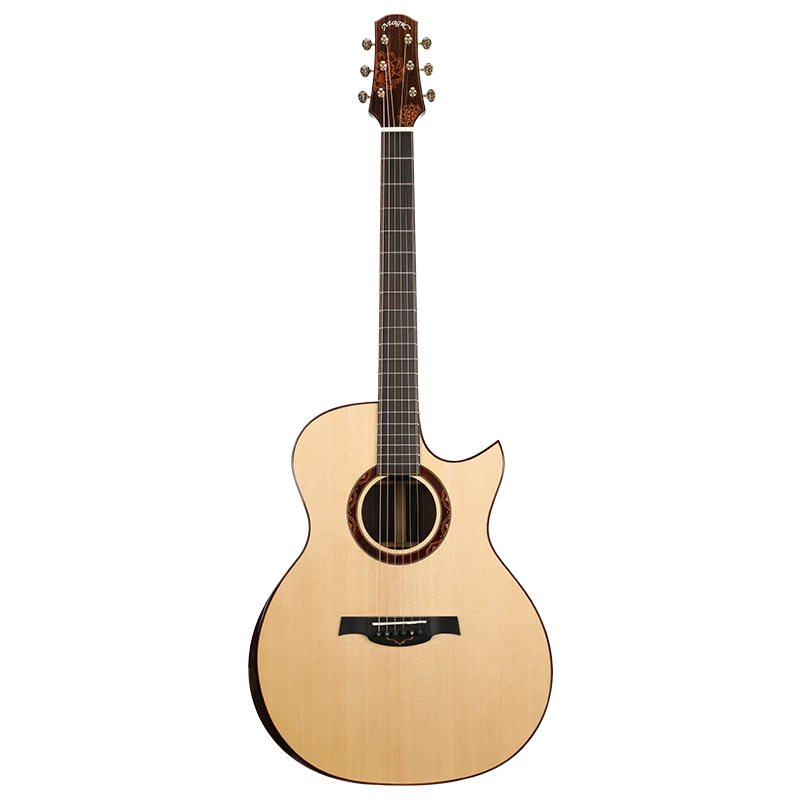 麦杰克吉他Magic手工全单1A-佳荷吉他/鲸琴/雀印加振民谣电箱演奏