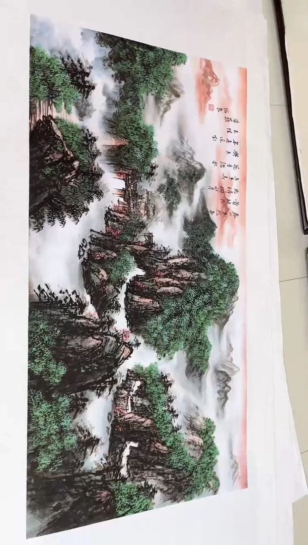 国画九霄甄选国画作品x28