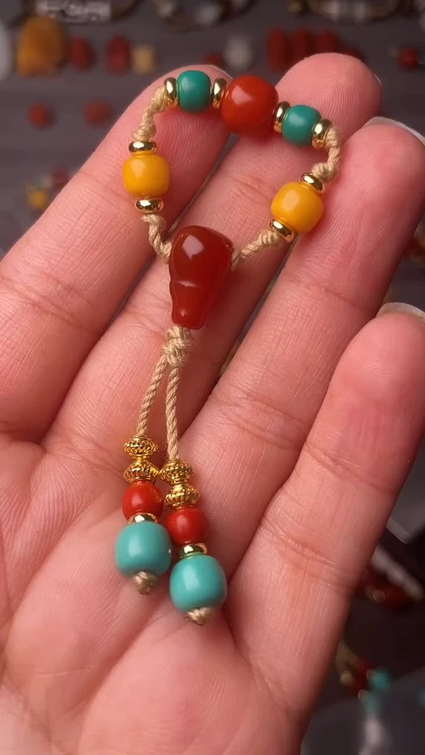 裸石蜜蜡未镶嵌3-6蜜蜡腰珠