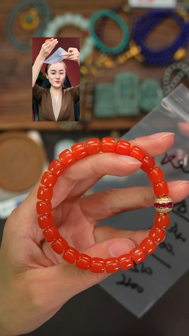 未镶嵌手串南红玛瑙?*?遇见匠心品质回血