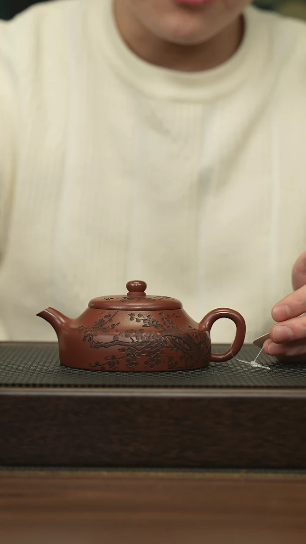 【闪购商品】紫砂茶壶宜兴原矿 手工 紫砂壶容量200CC