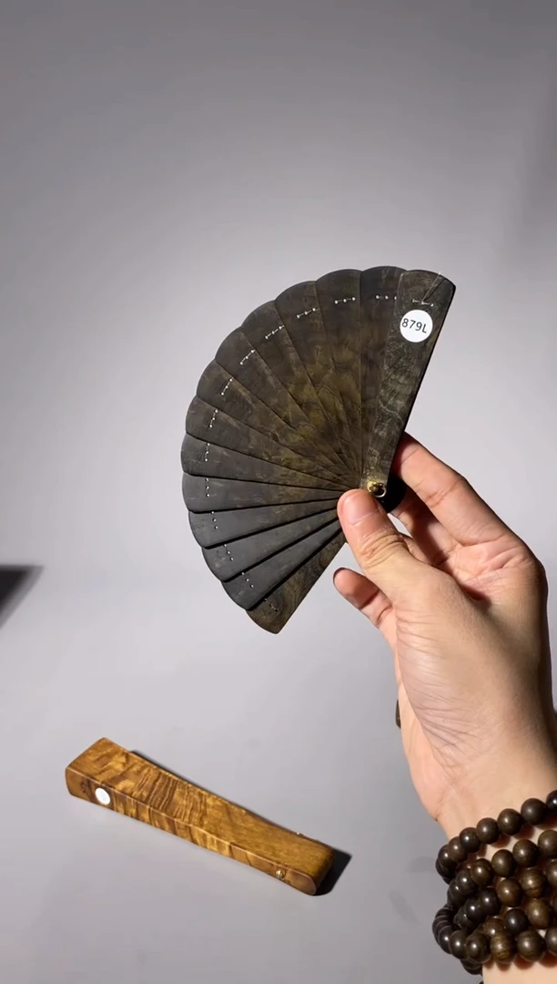 金丝楠879号10cm小叶桢楠掌中扇