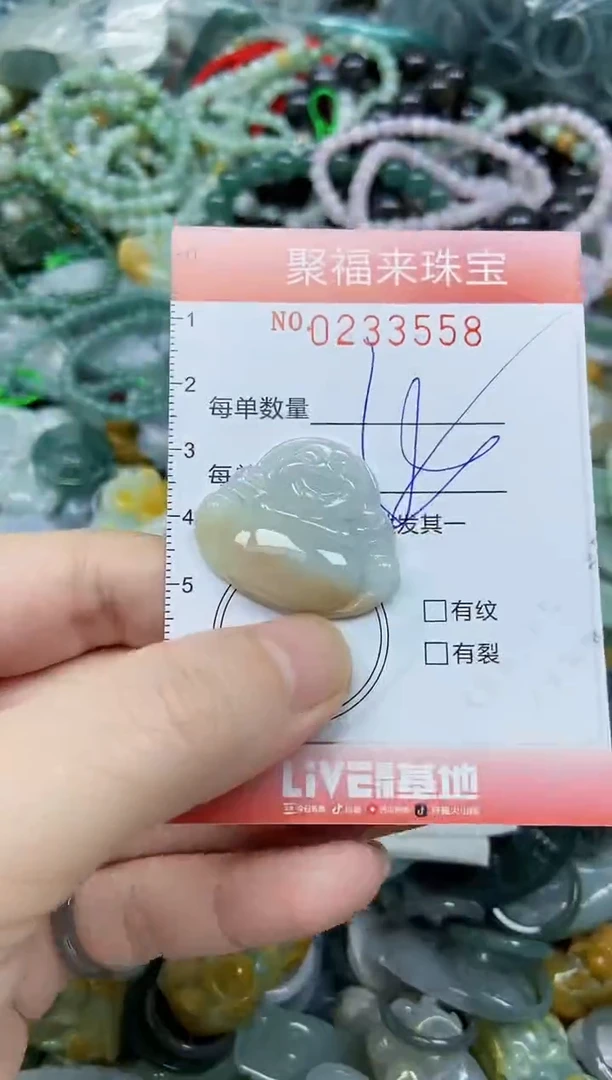 未镶嵌挂件翡翠闪购0233558
