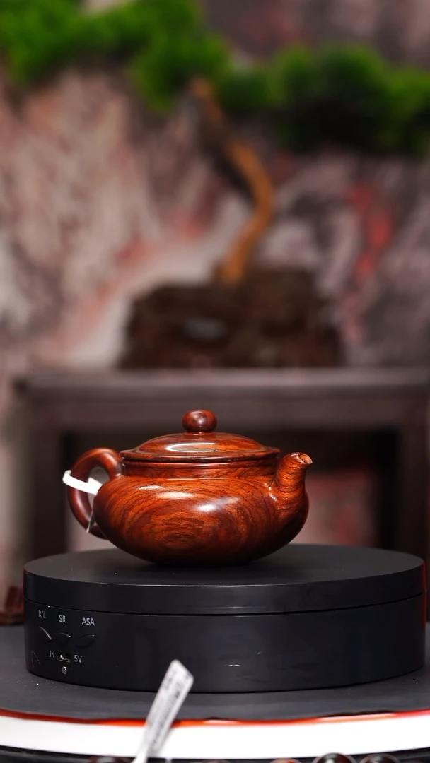 【闪购商品】黄花梨/降香黄檀把件黄花梨把把壶