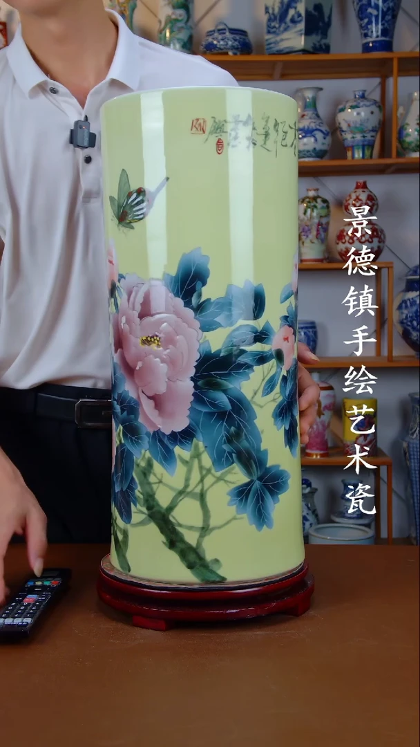 摆件景德镇手工手绘陶瓷摆件16