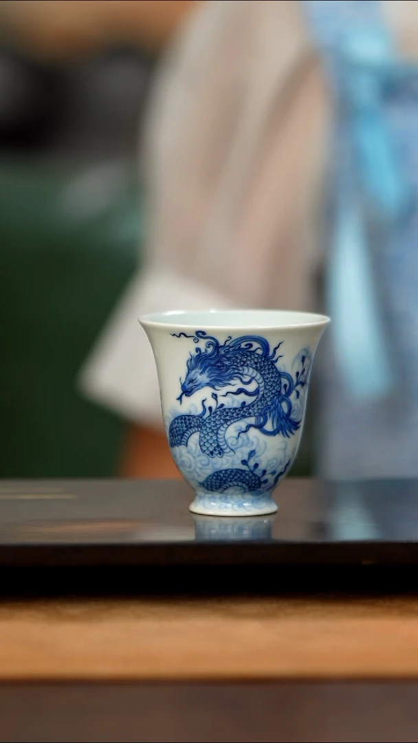 瓷片?****?国风系列之腾蛇
