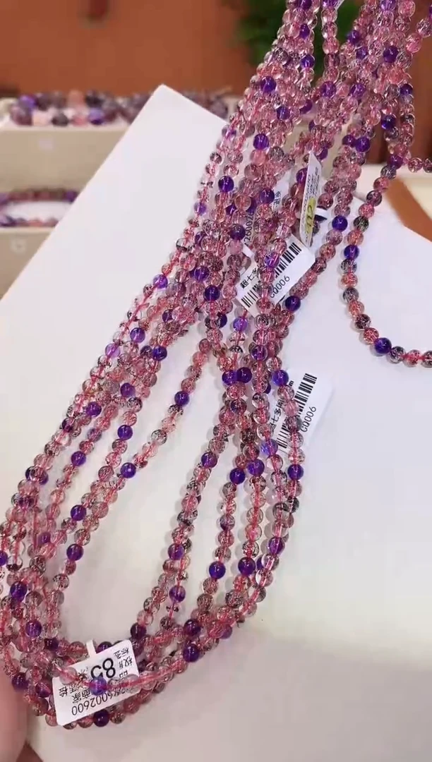 【闪购商品】水晶手链未镶嵌超七单多圈5*多样性发货一件