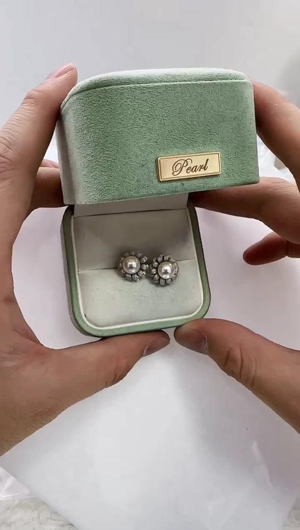 【闪购商品】海水珍珠DA银S925镶嵌c1440 耳环7