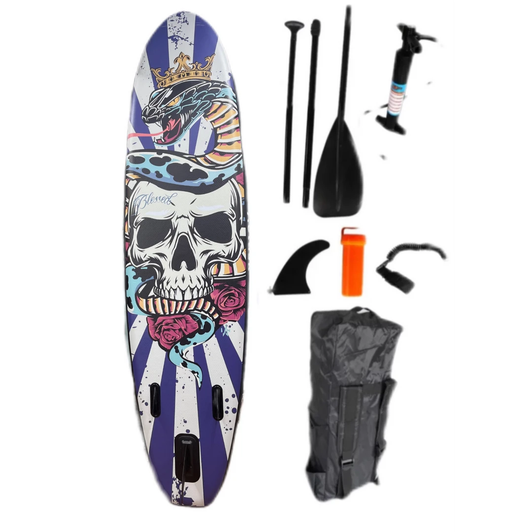 加厚站立式充气桨板户外水上竞速划水板成人冲浪板休闲新手全能板