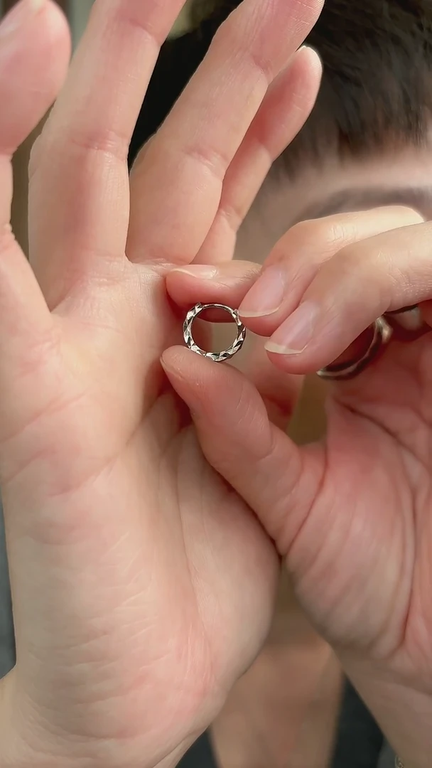 无925银纯银耳饰10