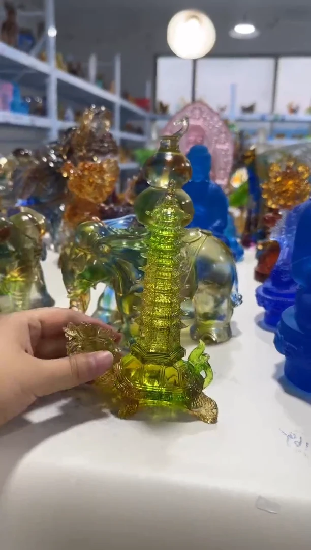 琉璃39微瑕古法琉璃假一罚十