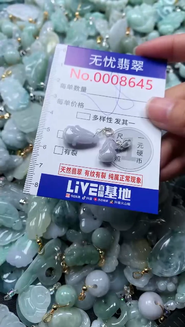 颈饰未镶嵌翡翠8645