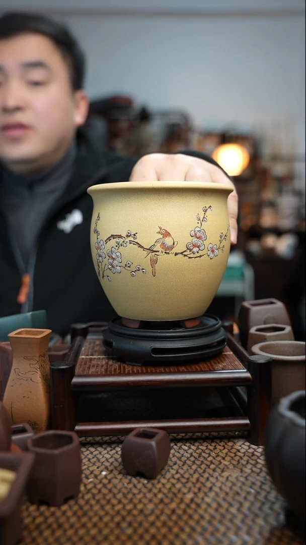 【闪购商品】紫砂花盆長木軒精品紫砂