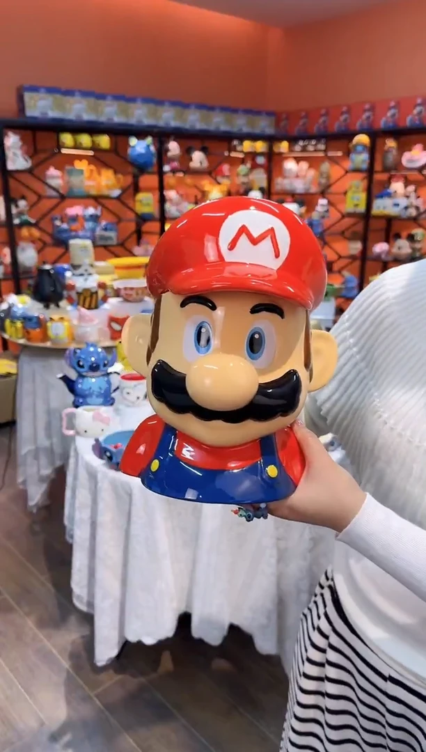 瓷片1@@马里奥陶瓷饼干罐