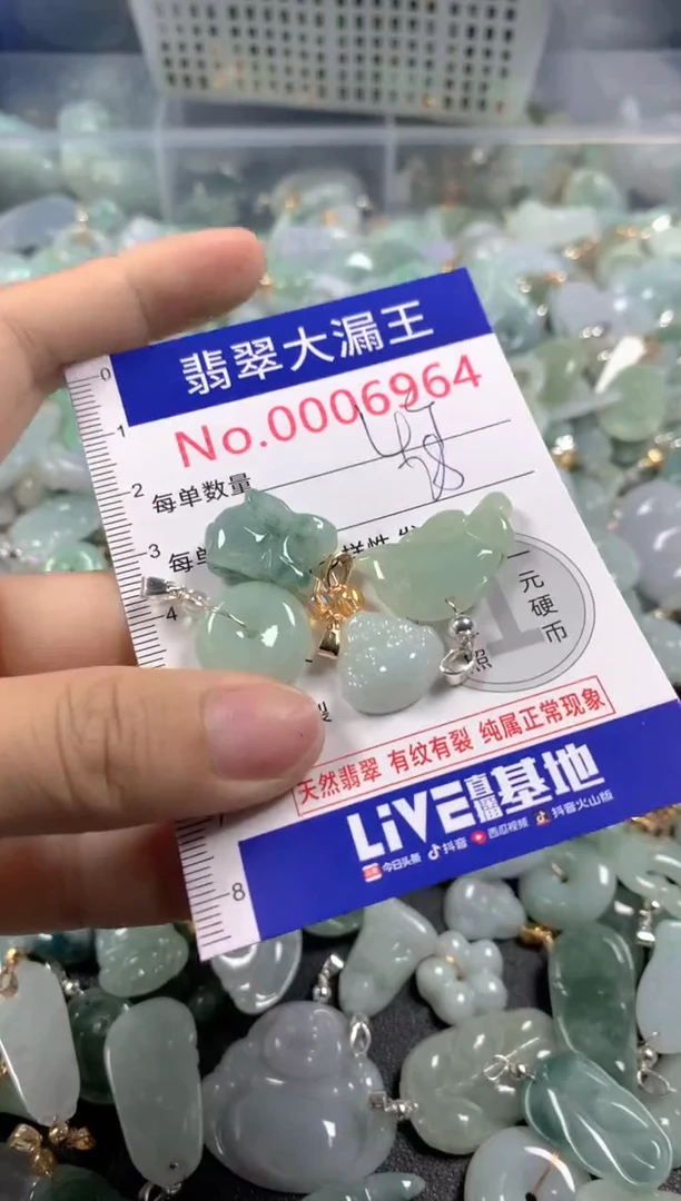 颈饰未镶嵌翡翠6964