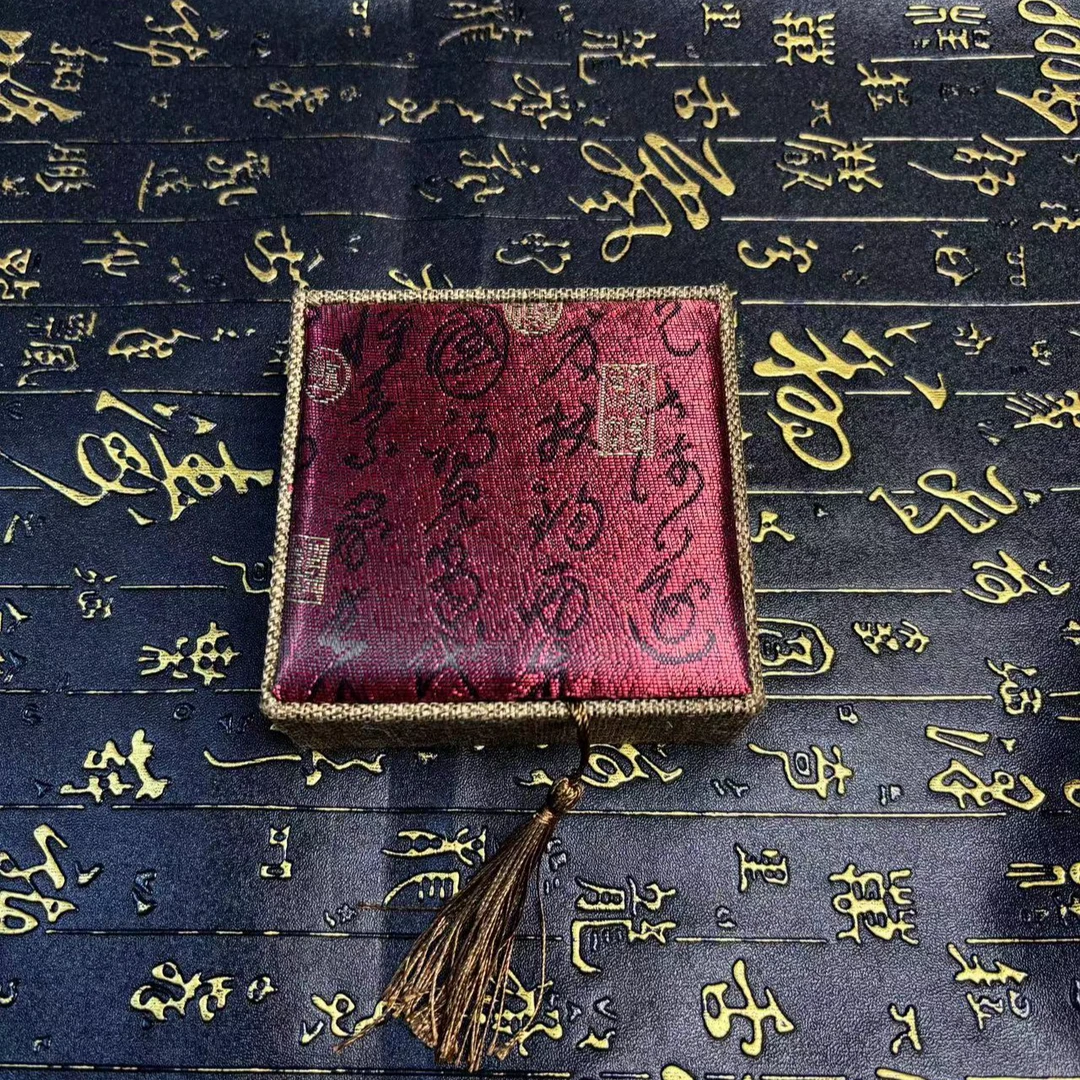 复古流苏双面玲珑葫芦佛中佛坠盒收纳盒简约【7.11】