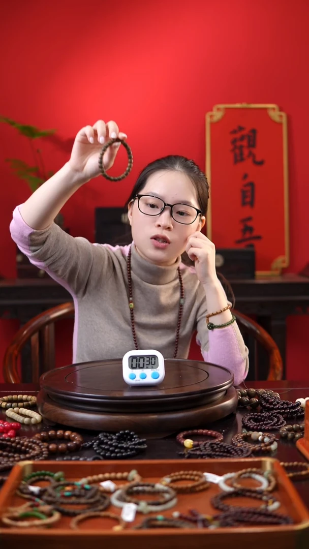 维腊木（绿檀）手串/手链绿檀手串