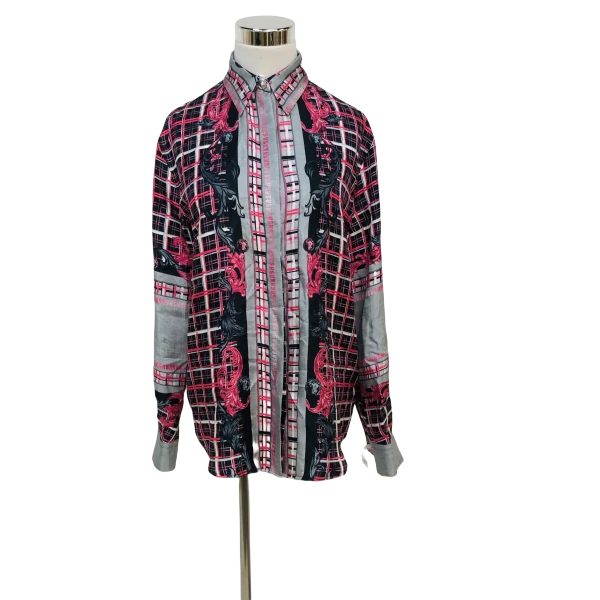 妃鱼/范思哲/桑蚕丝/衬衫/95新/z六二五