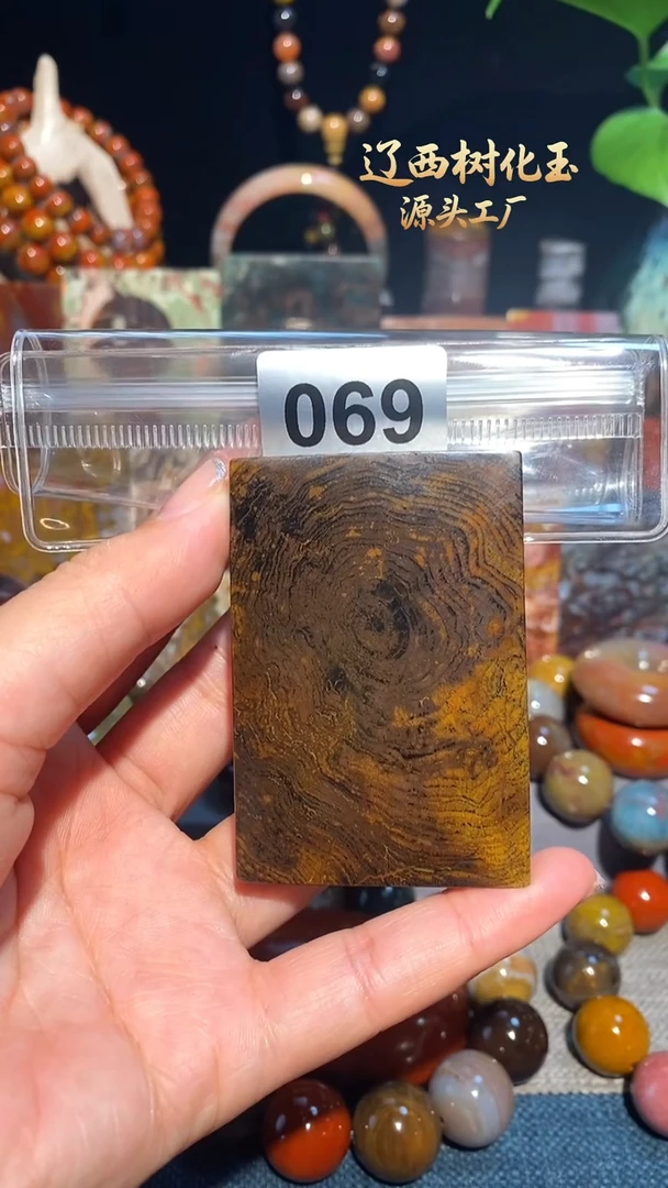 未镶嵌-硅化玉天然北票硅化玉吊坠