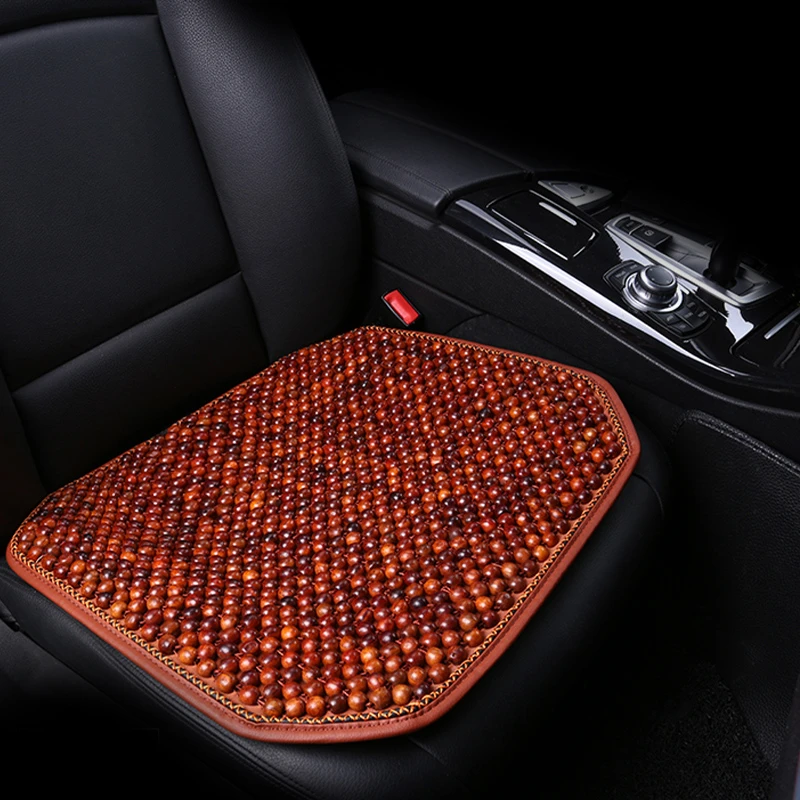 木珠汽车坐垫单片三件套夏天珠子四季通用座垫夏季冰丝透气凉垫