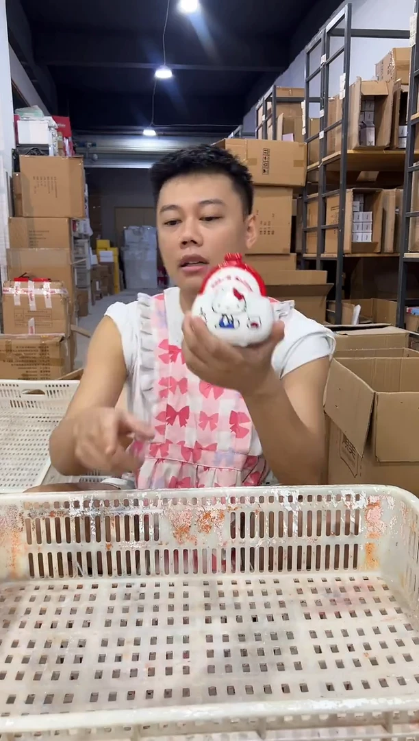 瓷片kt猫钱包钱罐