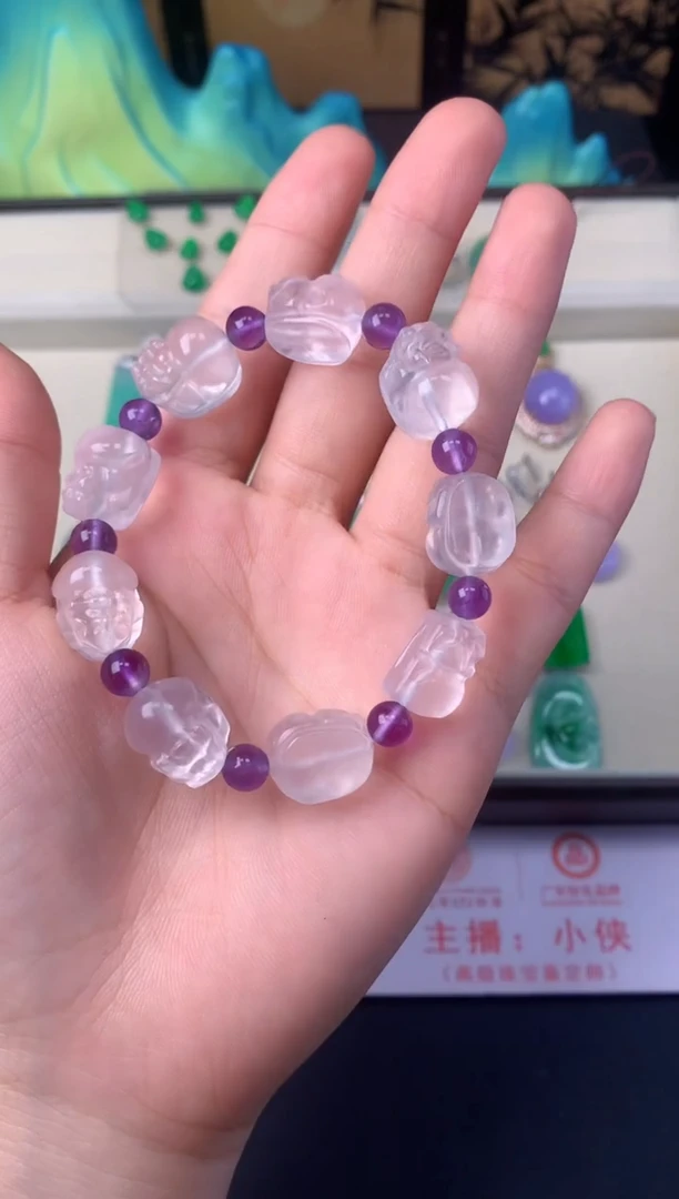 水晶手串未镶嵌手串