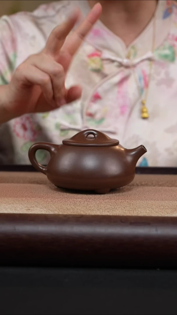 茶壶紫砂底槽清-景舟石瓢MH-1724