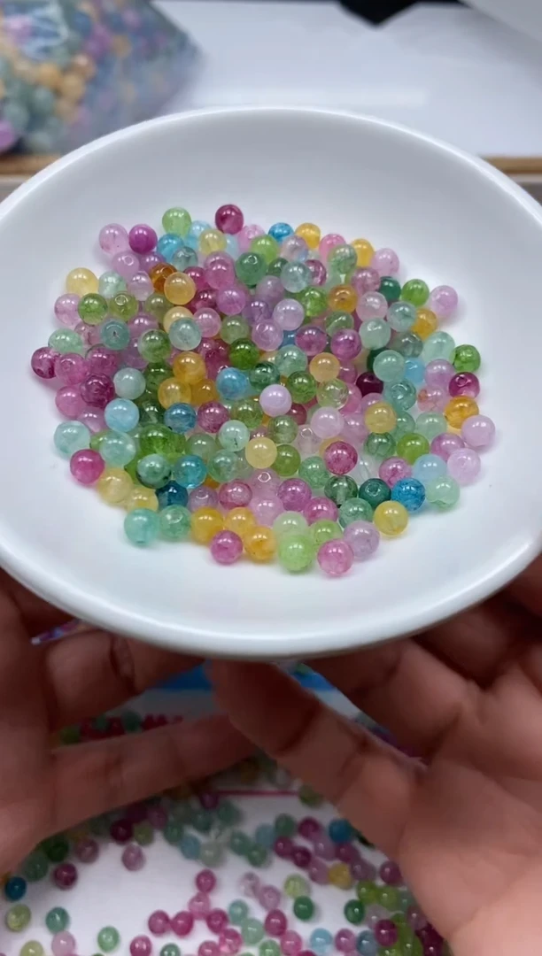 散珠未镶嵌碧玺E517 小灯泡碧玺4mm100颗15元