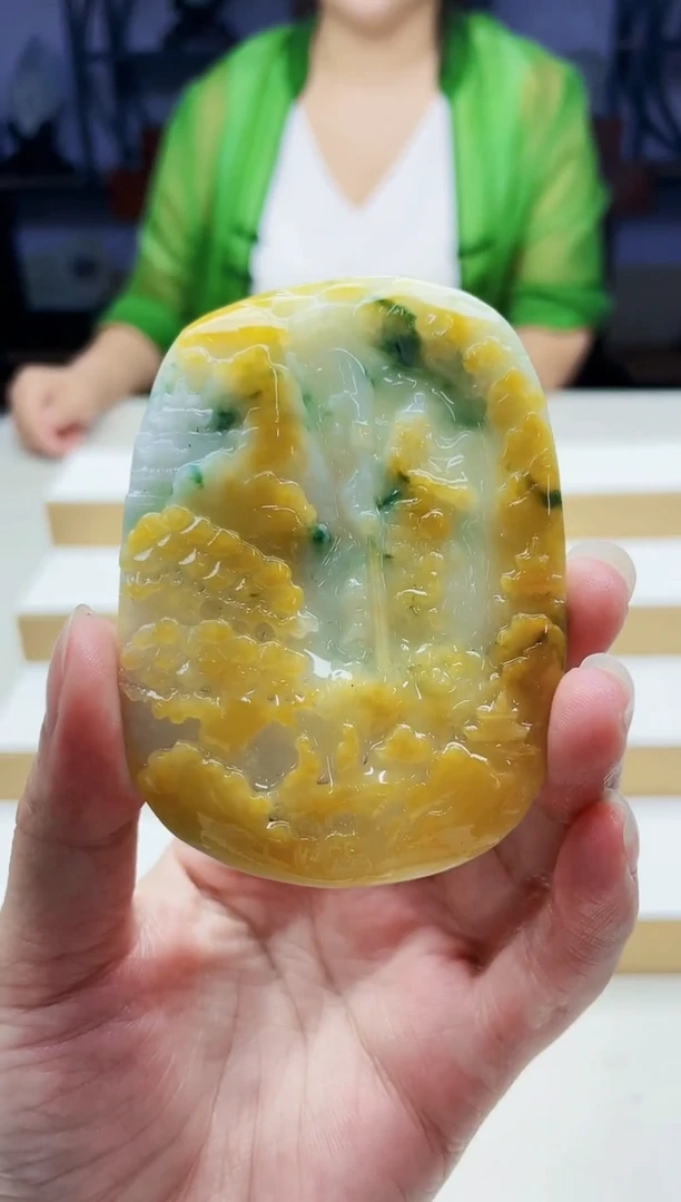 未镶嵌定制翡翠毛货09160242