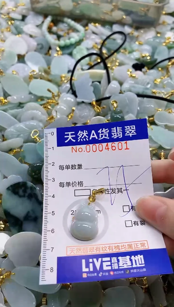 颈饰未镶嵌翡翠天然A货翡翠