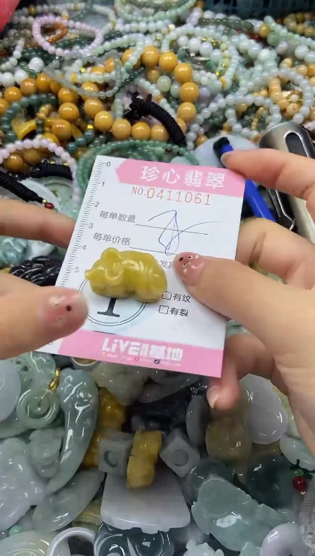 颈饰未镶嵌翡翠闪购0411061