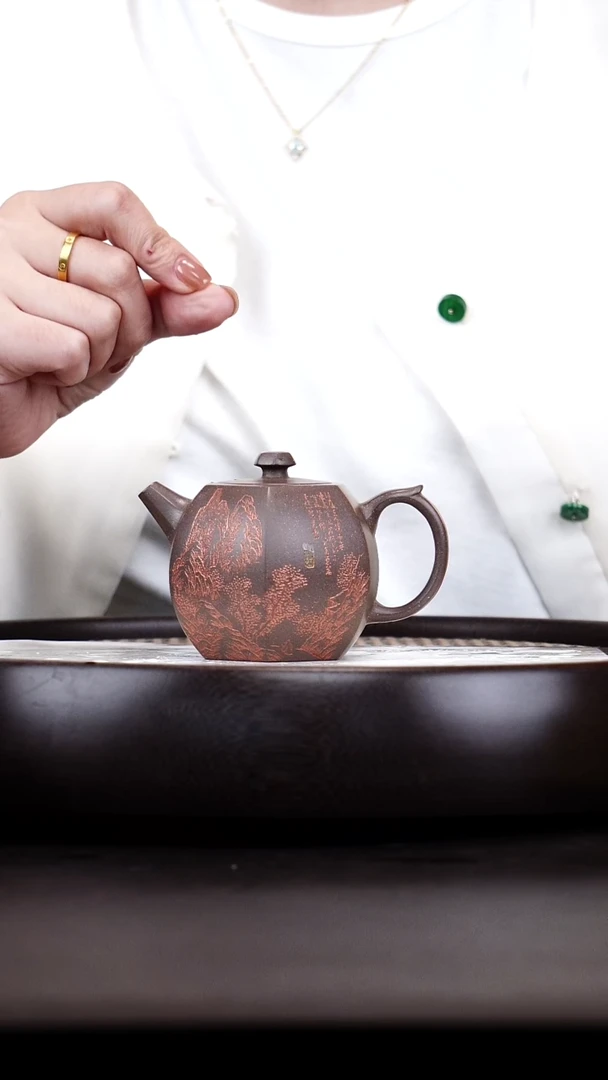 茶壶紫砂悦茗壶紫砂壶      27（柴烧天青）