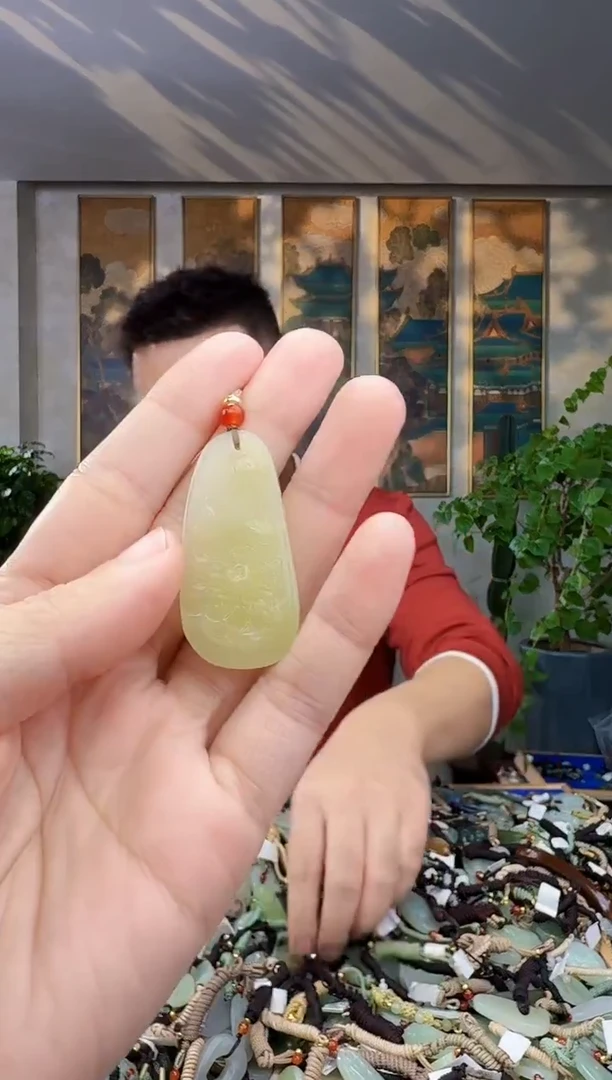 未镶嵌和田玉挂件拍一发一