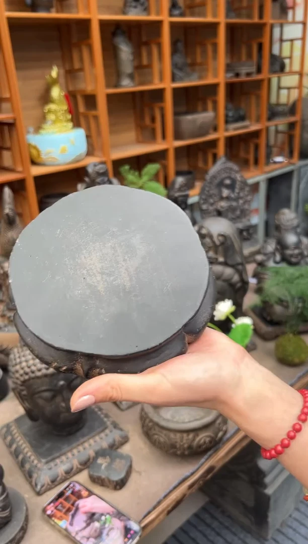 陶土【火山泥】金箍坛底座