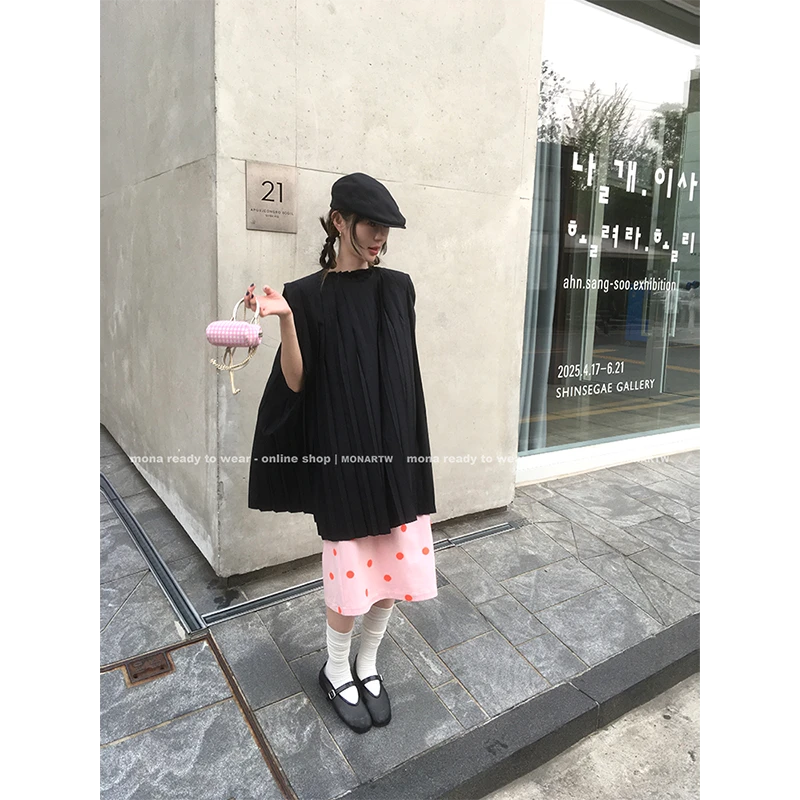 【Mona张绮贤】MONA 时尚小众设计 背心裙O125B00803