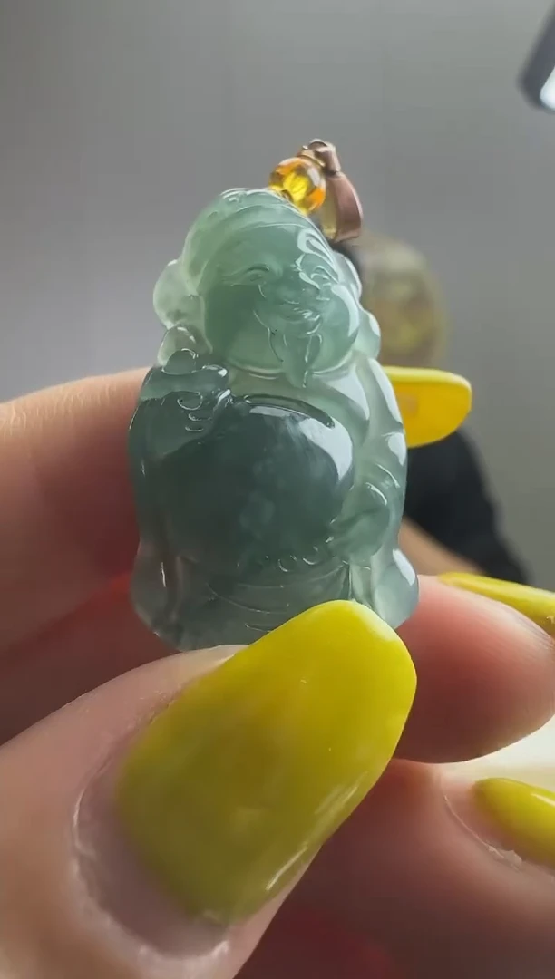 颈饰未镶嵌翡翠天然A货翡翠  多样性随机发其一