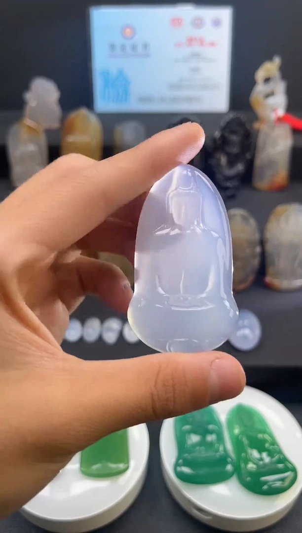 未镶嵌颈饰玛瑙/玉髓天然珠宝 一物一证