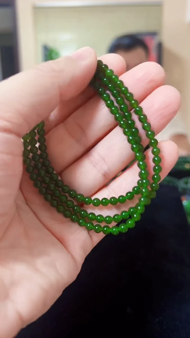 项链未镶嵌和田玉（碧玉）4