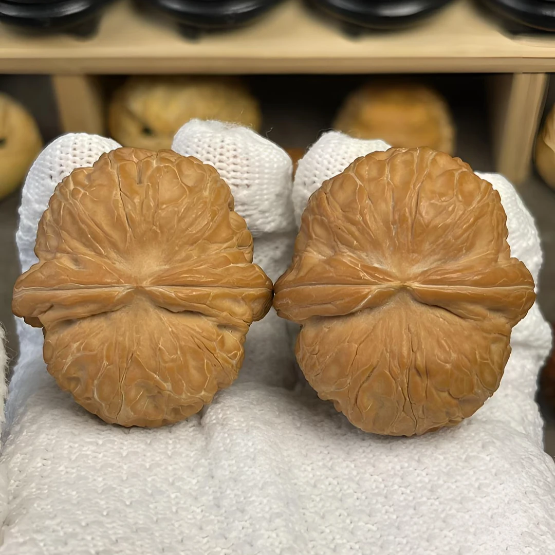 44全品海豚大脑门元宝文玩核桃精品核桃