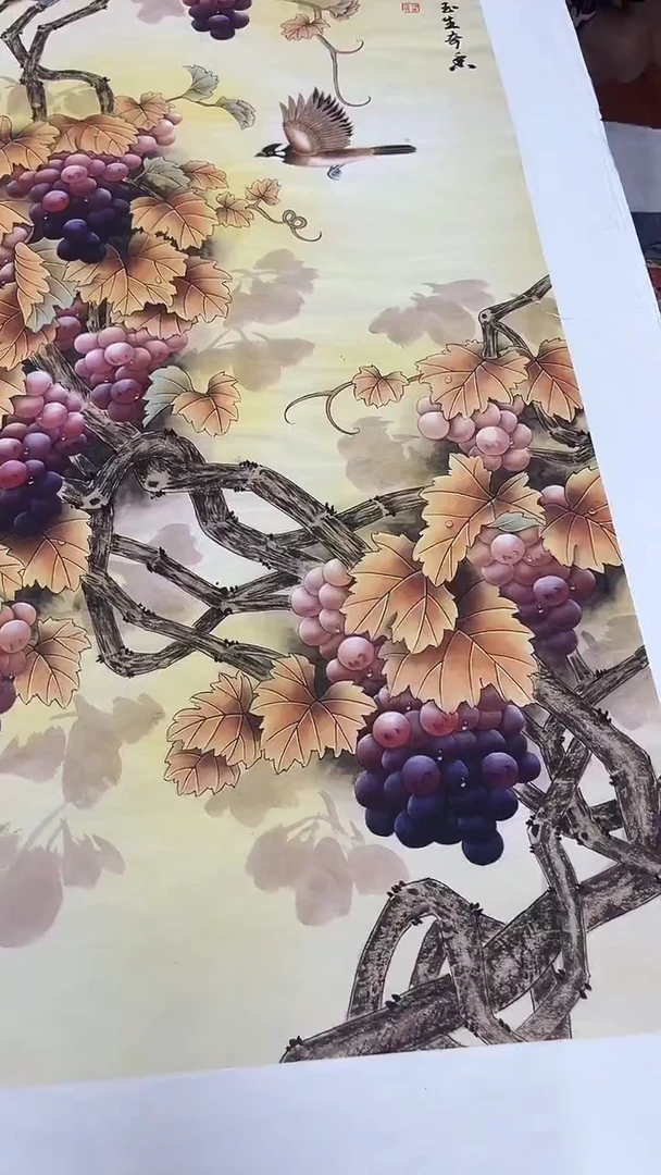 国画九霄甄选国画作品zhb065