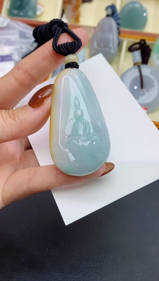 颈饰未镶嵌翡翠缅甸天然翡翠