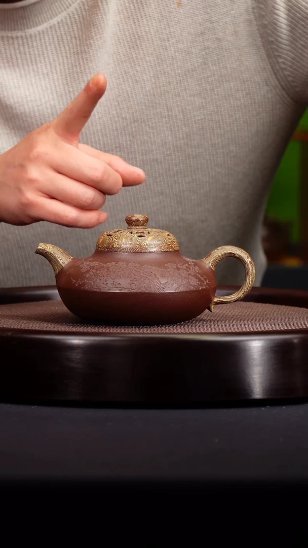 茶壶紫砂宜兴紫砂原矿壶