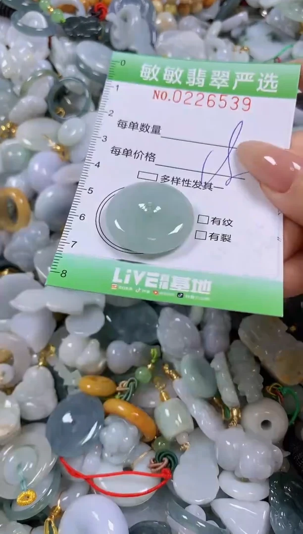 翡翠未镶嵌颈饰闪购0226539