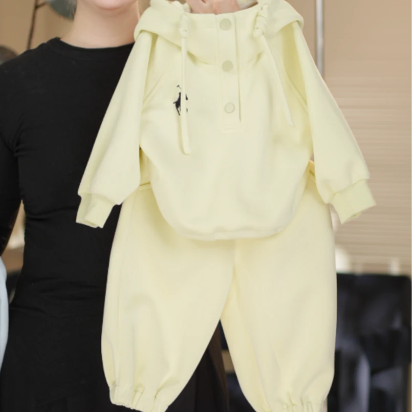 【现货】2025春季 新品萌娃穿搭潮流长袖男童女童儿童套装88106