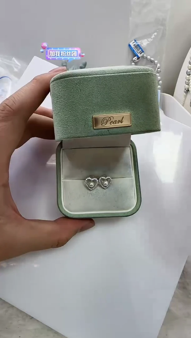 【闪购商品】海水珍珠DA银S925镶嵌c1446 ak耳钉4