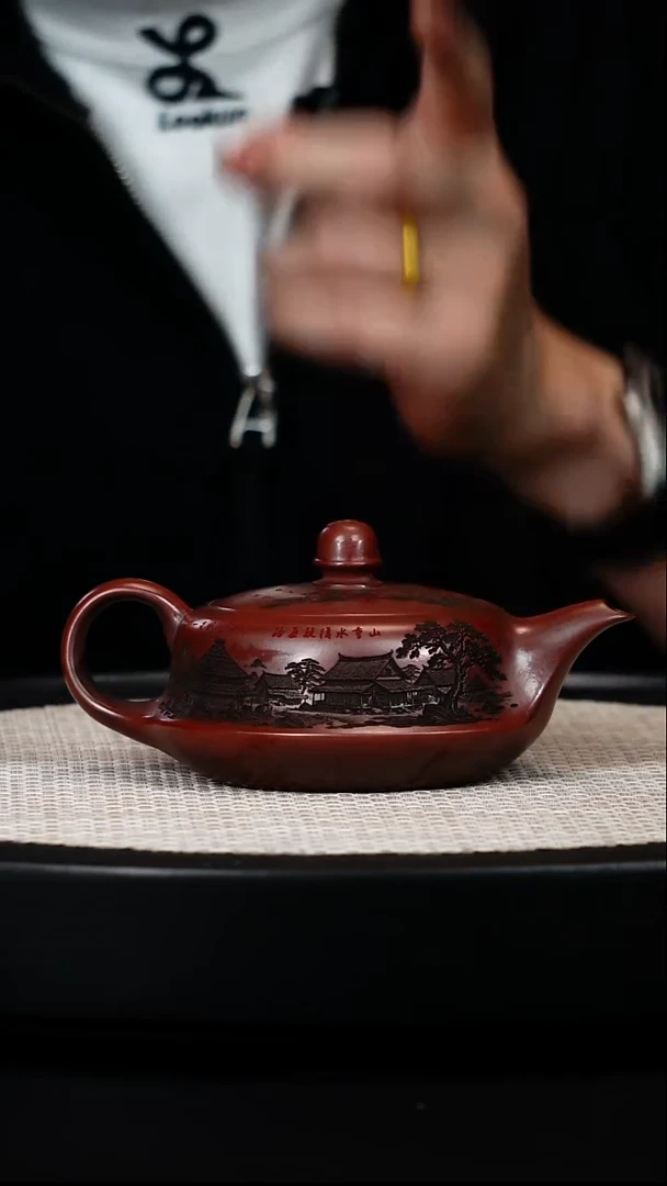 紫砂茶宠F高端紫砂壶